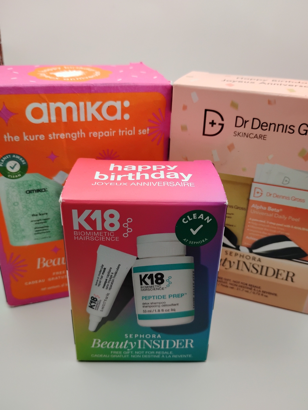 Sephora's Beauty Insider Kits Including K18 Dr.Dennis Gross, & Amika The Kure